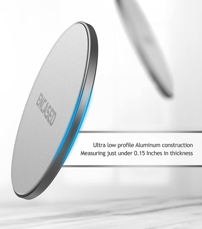Encased قرص مغناطيسي للتثبيت في أي مكان لهاتف آيفون (عبوة 2) مصمم لـ MagSafe، حامل هاتف لاصق - رائع للسيارة، المنزل، المكتب، RV والمزيد (مدعوم بلصق / تصميم فائق النحافة 0.15 بوصة) - Image 3